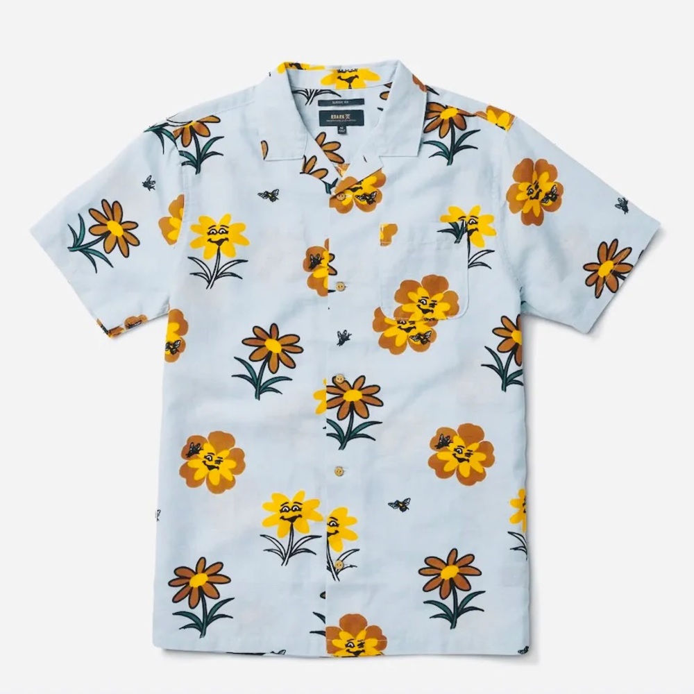ROARK “Liquid Gold Gonzo” Button‑Up Shirt – Men’s Pre‑Owned